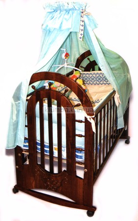 Детская кроватка Веселка Юнга (без ящика)