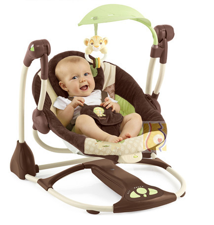 Детское кресло-качеля Bright Starts Disney Baby The Lion King Premier ConvertMe Swing-2-Seat (60030) (Король Лев)