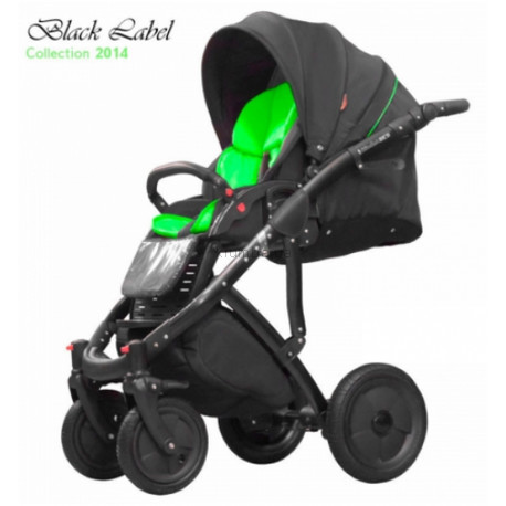 Детская коляска Kinder Rich Black Label 2 в 1 