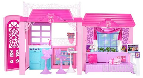 Детская игрушка Barbie Дом Проектируй и декорируй с куклой