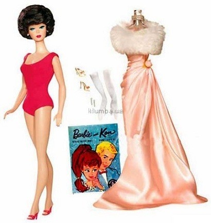 Детская игрушка Barbie Гламурные локоны 1962,  Капсула времени