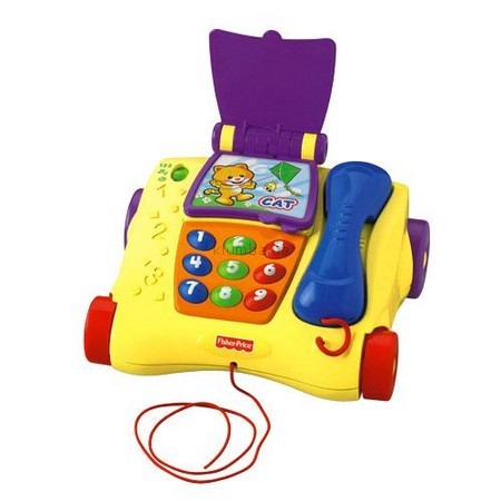 Детская игрушка Fisher Price Двуязычный телефон Посчитаем с друзьями
