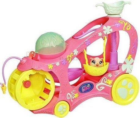 Детская игрушка Hasbro Лител Пет Шоп, Машинка для зверюшек