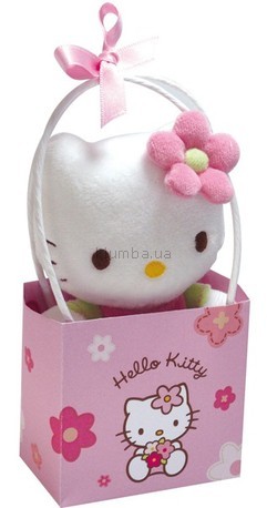 Детская игрушка Hello Kitty  Hello Kitty Розовая мини  в подарочном пакете (14 см)