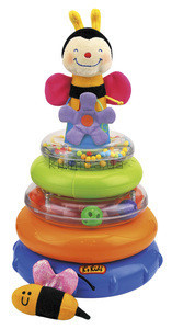Детская игрушка K's Kids Пирамидка на колесиках Пчелка
