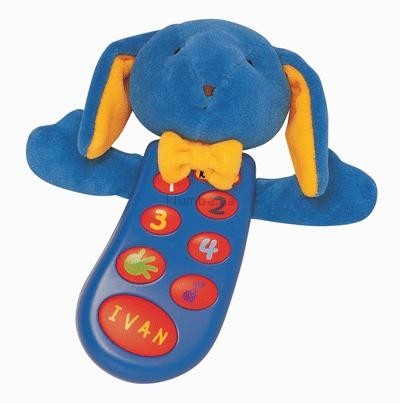 Детская игрушка K's Kids Музыкальный телефон c записью заяц Иван