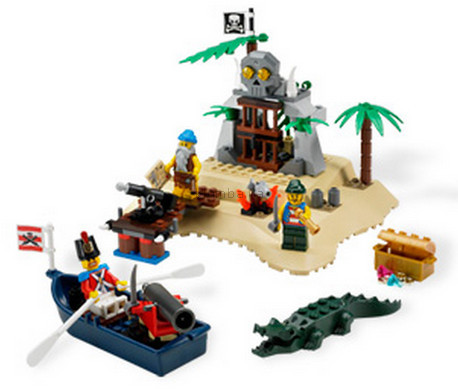 Детская игрушка Lego Pirates Остров сокровищ (6241)