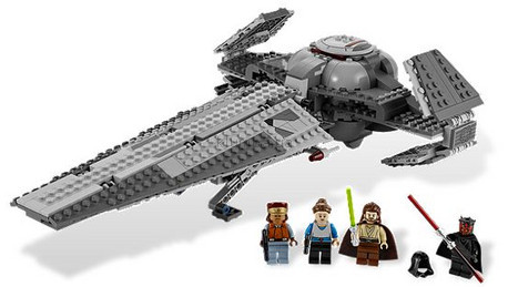 Детская игрушка Lego Star Wars Ситхский корабль-разведчик Дарта Мола (7961)