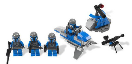Детская игрушка Lego Star Wars Боевой отряд Мандалориан (7914)