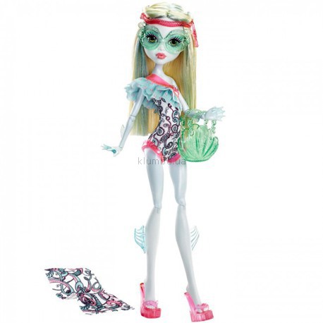 Детская игрушка Mattel Лагуна Блю, Пляжная Вечеринка, Monster High 