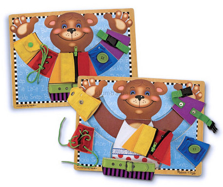 Детская игрушка Melissa&Doug Доска Застежки