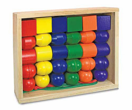 Детская игрушка Melissa&Doug Начальная шнуровка