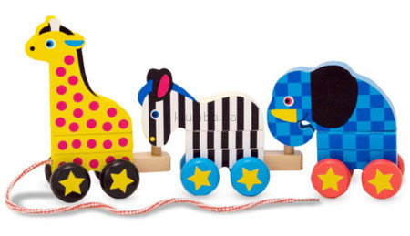 Детская игрушка Melissa&Doug Зоопарк-паровозик