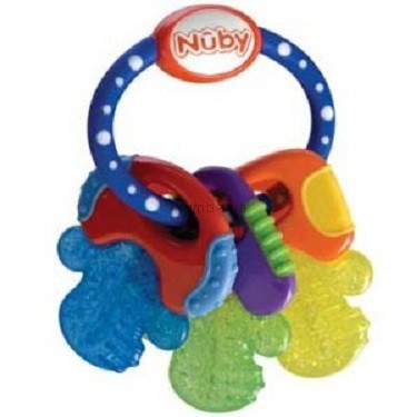 Детская игрушка Nuby Прорезыватель Ключики