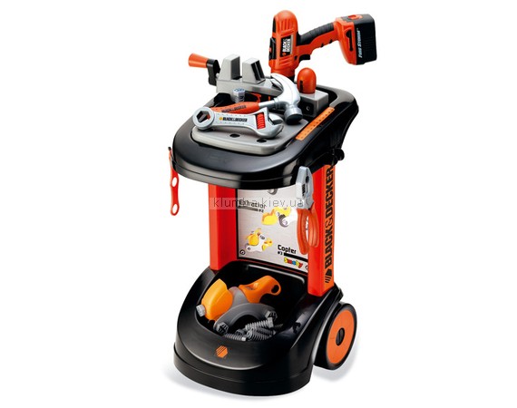 Детская игрушка Smoby Тележка с инструментами Black & Decker