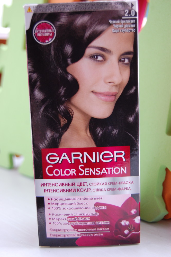 Краска для волос темная гарньер. Garnier Color Sensation 2.2. Garnier Color Sensation 4.52 шелковое искушение.
