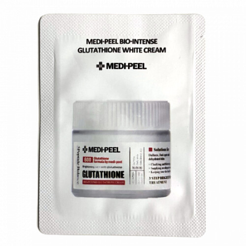 Medi-peel bio intense glutathione white cream 1,5 мл осветляющий крем фото №1