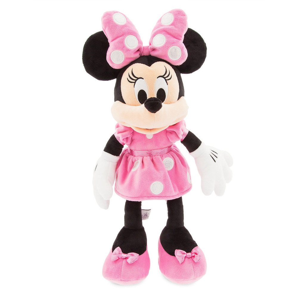 Disney плюшевая минни маус 48 см в розовом minnie mouse plush pink medium 18' фото №1