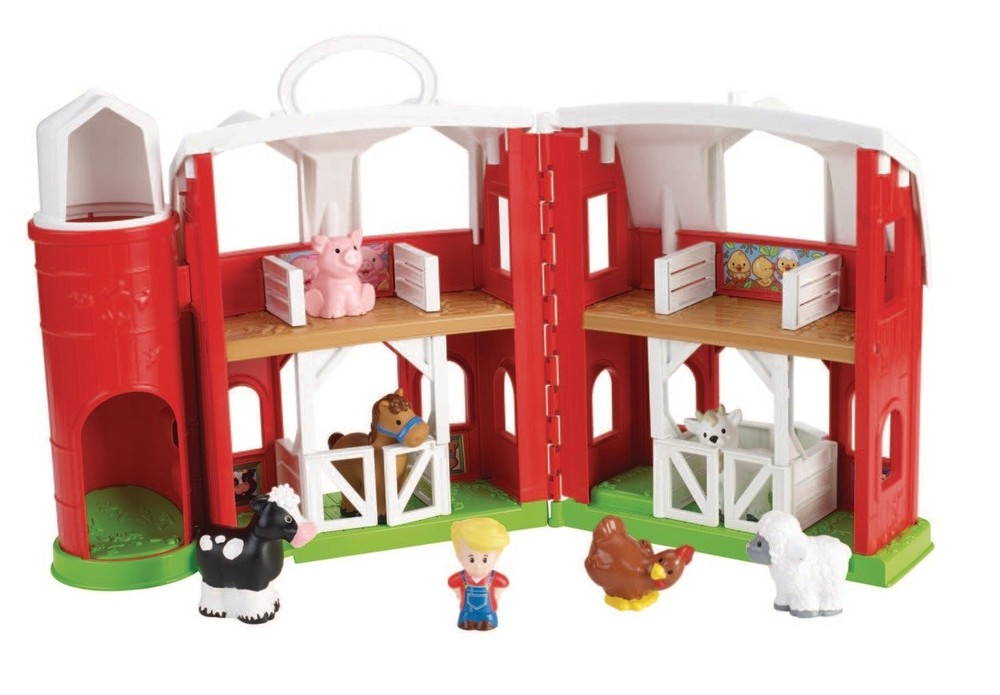 Fisher price little 2025 people animal friends