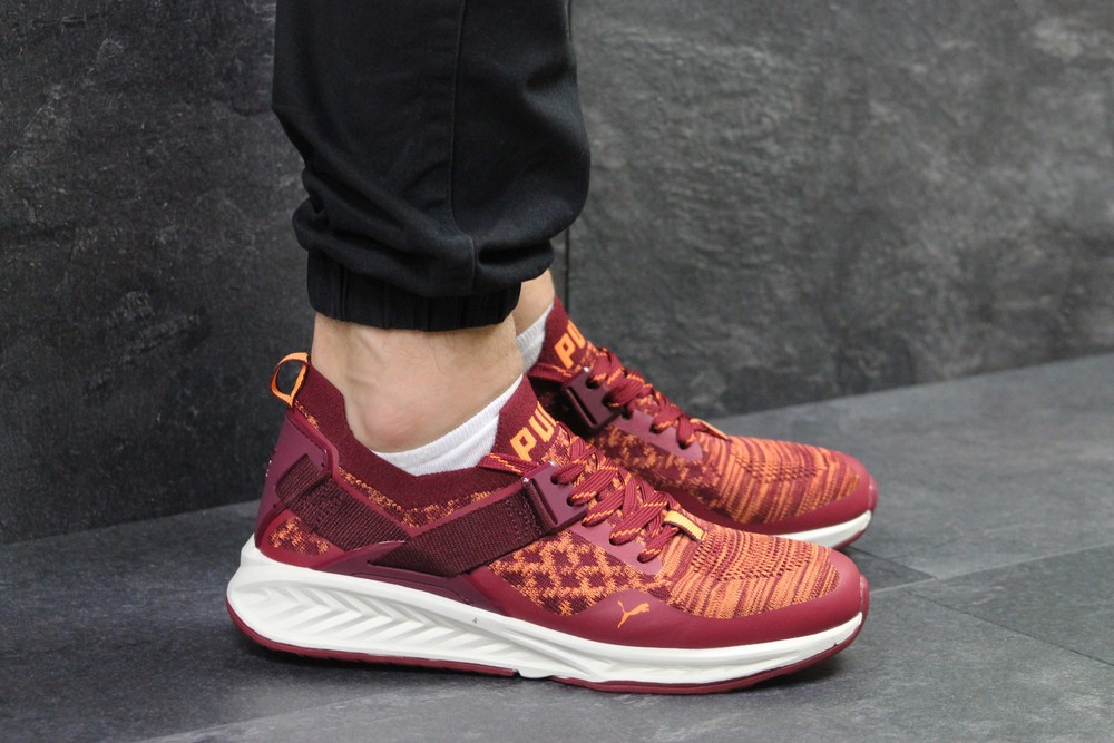 Puma ignite clearance maroon