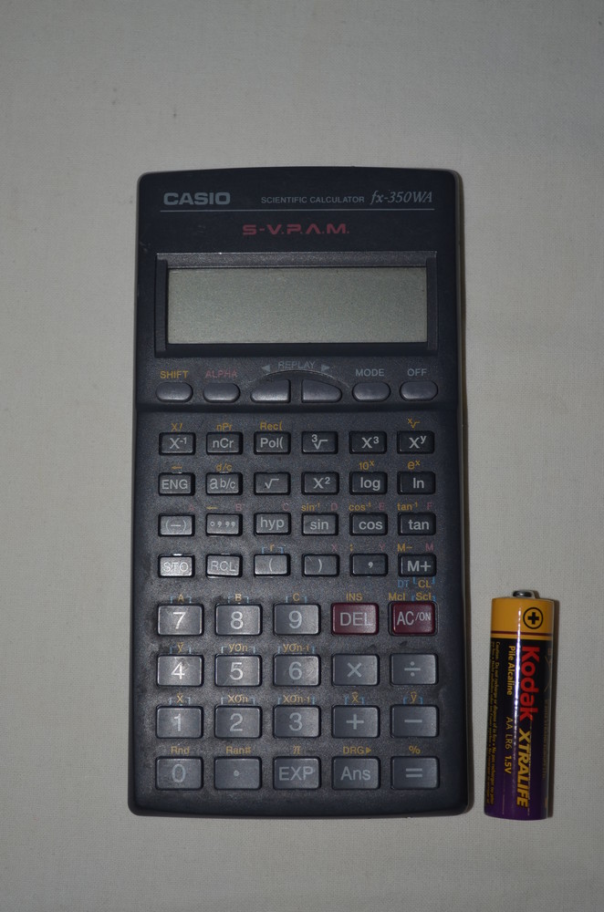 Научный калькулятор casio fx-350wa касио фирменный оригинал фото №1