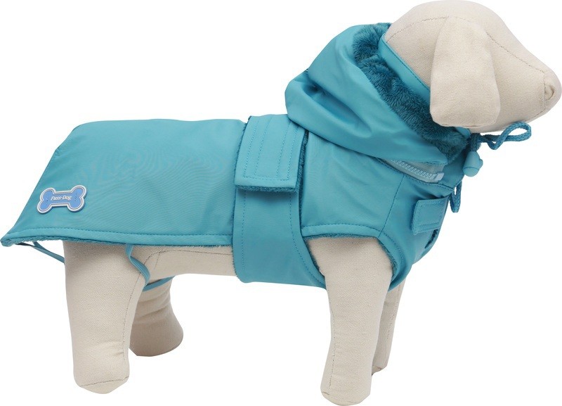 Дождевик на меховой подкладке для маленькой собаки fuss dog фото №1