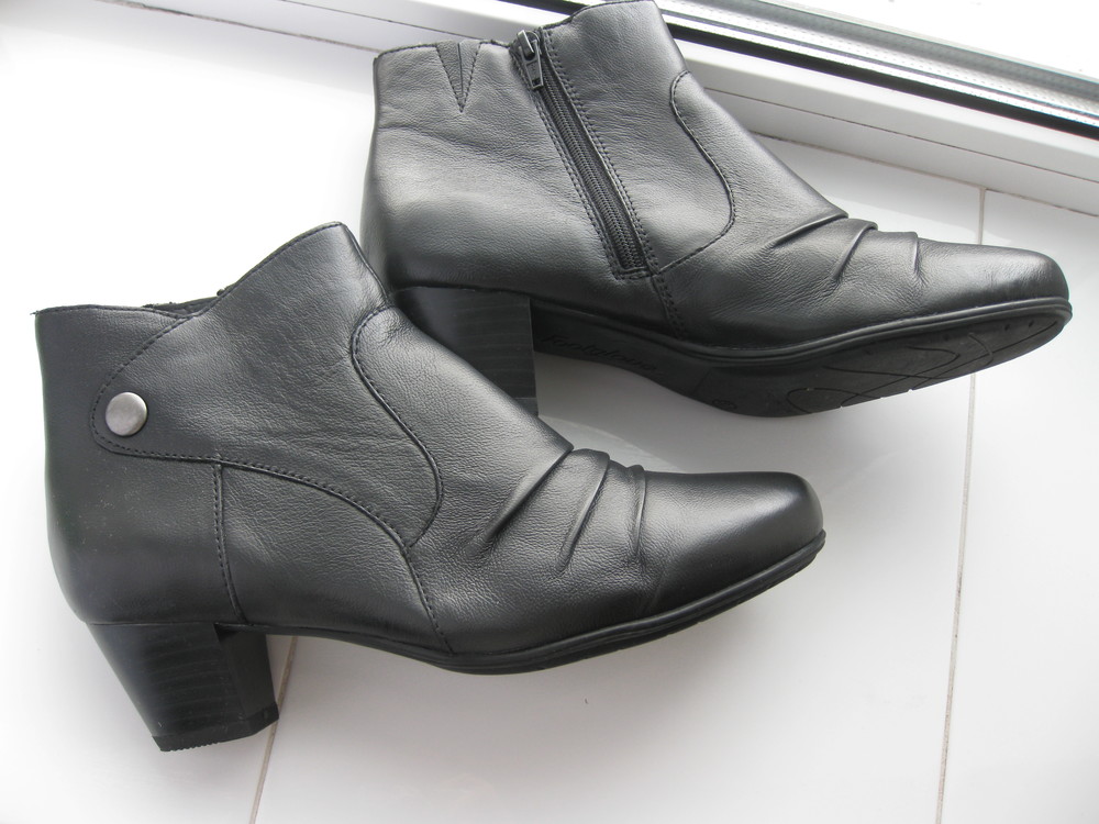 Ботинки footglove,р.38 стелька 25,5см кожа фото №1