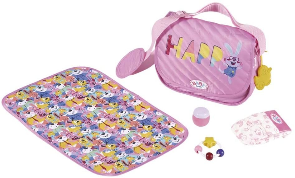 Zapf сумка для куклы пупса забота о малыше 822227 baby born happy birthday changing bag фото №1