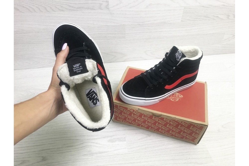 Ботинки зимние vans. 36,37,38,39,40 размер, спортивные, унисекс, 6 цветов фото №1