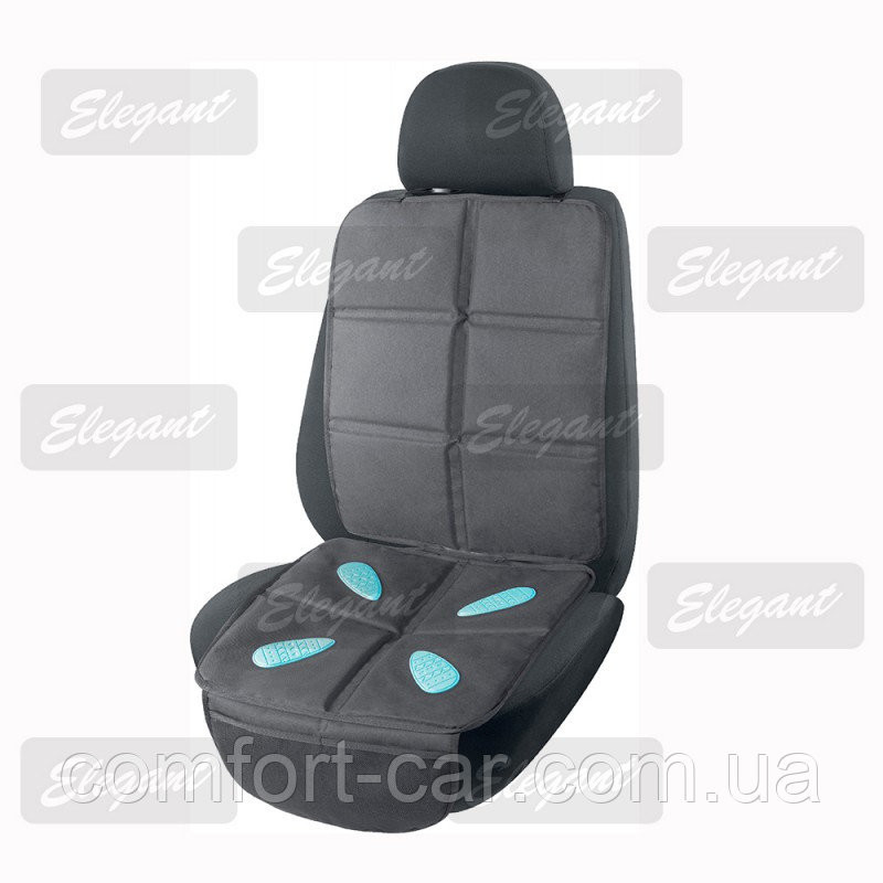 Защитная накидка на сидения под кресло детское elegant польша черная фото №1