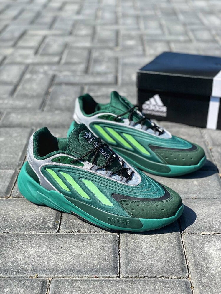 Мужские кроссовки adidas ozelia green 41-42-43-44-45 фото №1