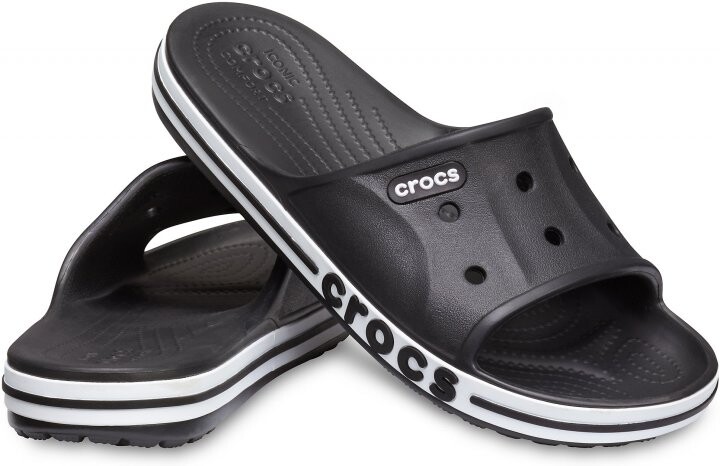 Crocs bayaband slide удобные шлепанцы фото №1