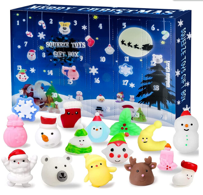 Mochi squishy sales advent calendar
