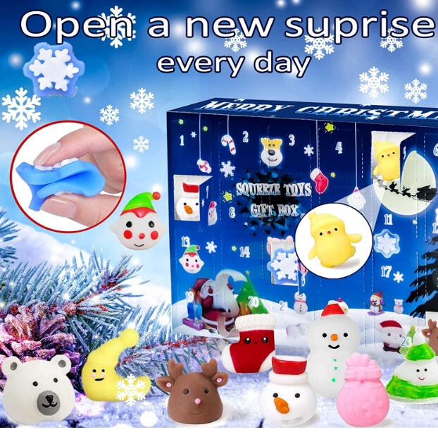 Mochi squishy shop advent calendar