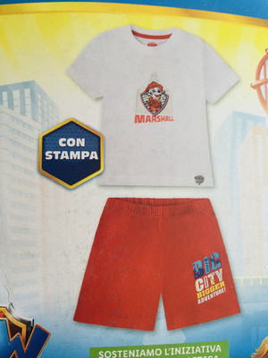 Disney. сша Літня піжама, дитячий комплект. Щенячий Патруль. футболка і шортики 100% Бавовна, повно