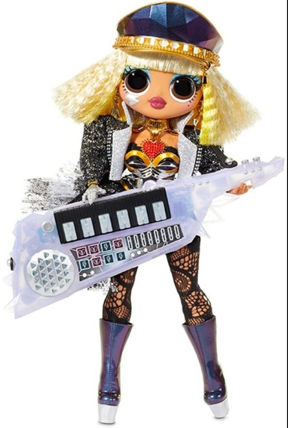Lol surprise omg remix rock fame queen fashion doll with 15 surprises оригінал фото №1