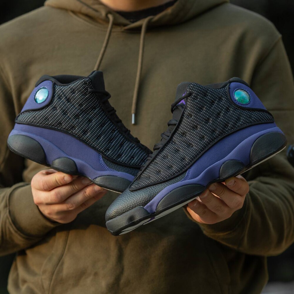 Jordan retro hot sale 13s black