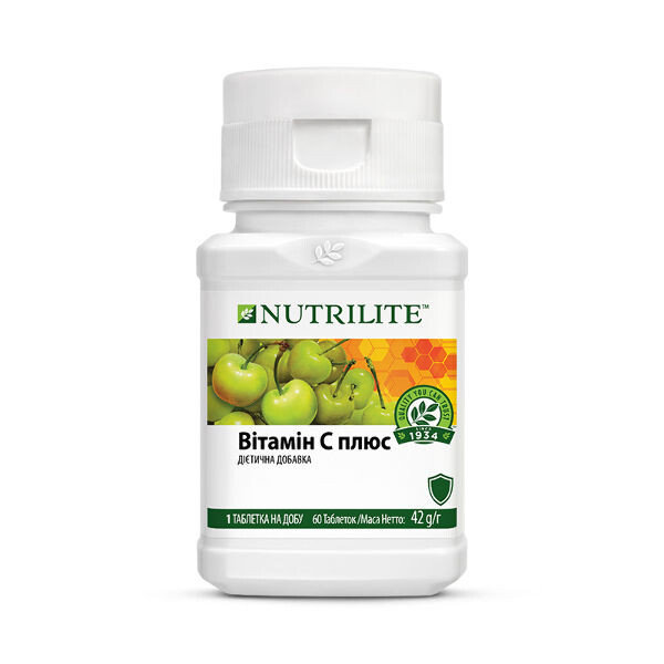 Nutrilite™ вітамін c плюс (60 таб.) фото №1