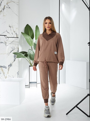 Новиночки! Класний костюм двонитка. Розміри 42- 48