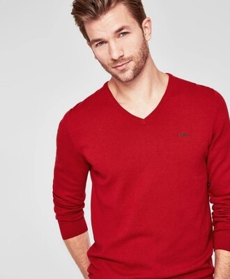 Пуловер чоловічий від s.Oliver, червоний розмір С