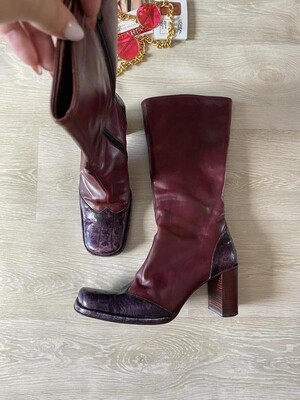 Эксклюзивные кожаные ботинки ручной работы