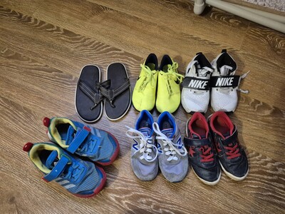 Лот кросівок для хлопчика, 5пар 28-29р, одна - 32р
