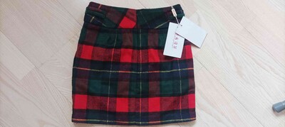 Неймовірно красива спідничка у клітинку, 155 зріст, S
