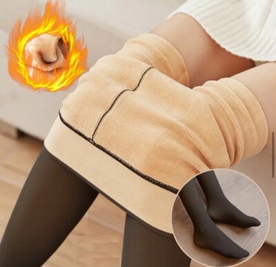 Колготки на флісі.імітація голих ніг.