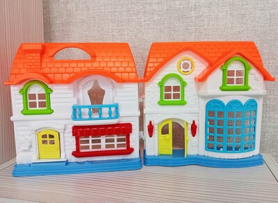 Домик 8166-4 фигурки, мебель, в кор.38,5*6,5*28см