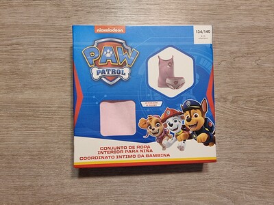 Paw patrol Sky! Трикотажний набір білизни: майка для дівчинки і труси для дівчинки! 134/140! Лот 105