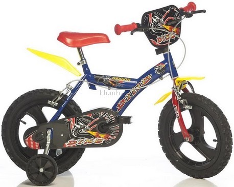 Детский велосипед Dino Bikes 143 GLN, 14 дюймов