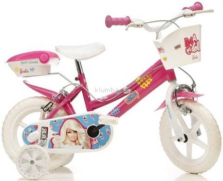 Детский велосипед Dino Bikes Barbie 126 RL2-BA, 12 дюймов