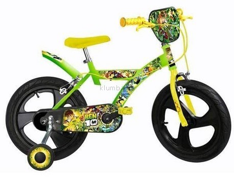 Детский велосипед Dino Bikes Ben 10, 12 дюймов