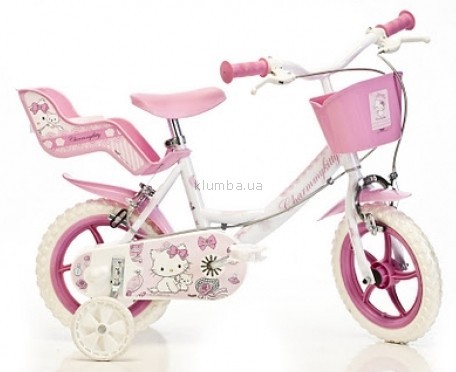 Детский велосипед Dino Bikes Charmmy Kitty, 12 дюймов